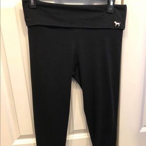 Pink VS yoga leggings